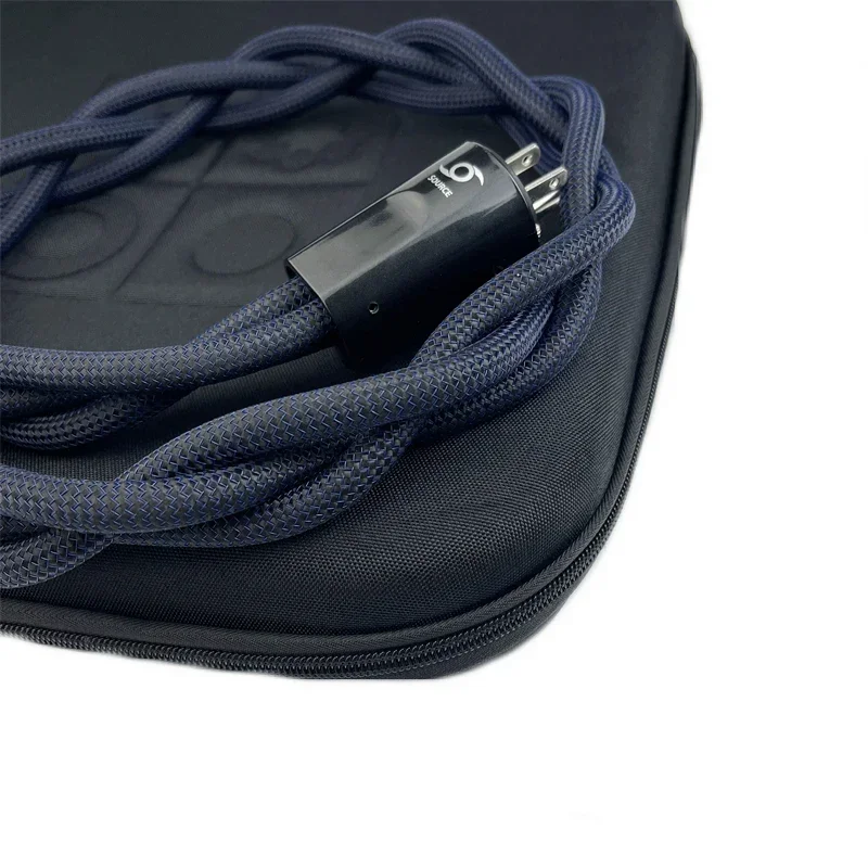 Hi-End Hurricane Source Amp AC Stromkabel PSC+ Kupfer US & EU Stecker C13 C19 HiFi Audio Netzkabel Image