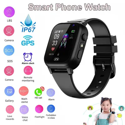 4G Kinder Smart Watch GPS Standort Video Anruf Sim Karte SOS Kind SmartWatch Kamera Wasserdichte Upgrade Uhr Für Jungen mädchen