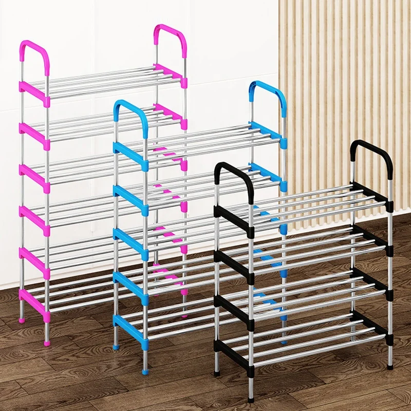 Simple Shoe Racks, Multi-layer Household Dust-proof Shoe Cabinets, Dormitory Multi-functional Storage Shelves