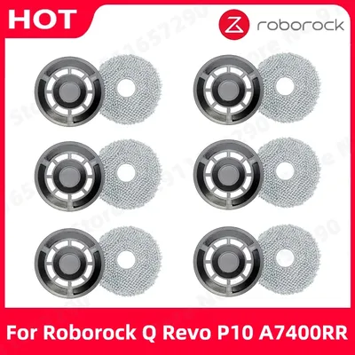 Neu für roborock q revo p10 a7400rr mop pad ersatzteile roboter staubsauger mop tücher mop stents ersatz zubehör Image