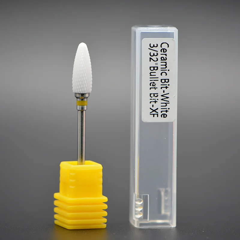 Keramik Nagel Bohrer Bits Elektrische Bohrer Maschine Nagel Cutter Bits Nägel Zubehör Werkzeuge Für Maniküre Pediküre Werkzeuge Image