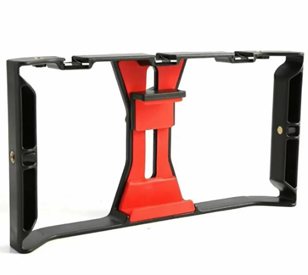 Impianto video per smartphone, stabilizzatore per impugnatura con impugnatura per montaggio su film di telefoni, custodia per impianto di registrazione per riprese cinematografiche Videogr