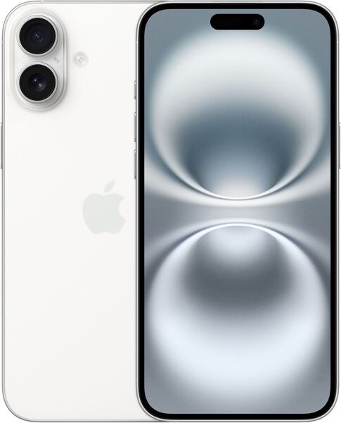 Apple iPhone 16 Plus 5G 128GB 8GB RAM Dual Weiß DE Image