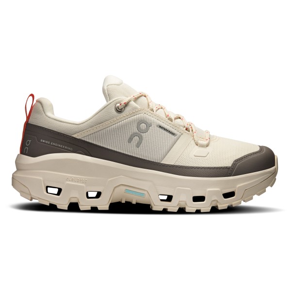 On - Women's Cloudrock Low WP - Wanderschuhe 40,5 | EU 40,5 beige