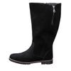 Weitschaftstiefel SHEEGO, Damen, Gr. 39, schwarz, Leder, Schuhe