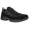 Wanderschuh LOWA "INNOX EVO II GTX", Gr. 42,5, schwarz (schwarz, grau), Textil, sportlich, Schuhe, wasserdicht