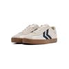 Sneaker HUMMEL "DIAMANT LX-E RS", Gr. 42, marshmallow, schwarziris, spicymus, Synthetik, Leder, sportlich, Schuhe