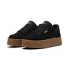 Sneaker PUMA "KARMEN II IDOL SD", Gr. 36, schwarz (puma schwarz, puma schwarz, puma gold), sportlich, Schuhe