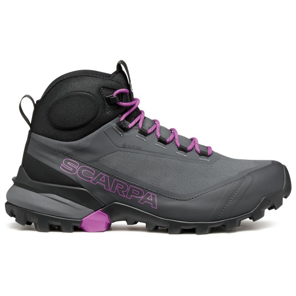 Scarpa - Women's Ribelle Cross 2 Mid GTX - Wanderschuhe 39,5 | EU 39,5 grau/schwarz
