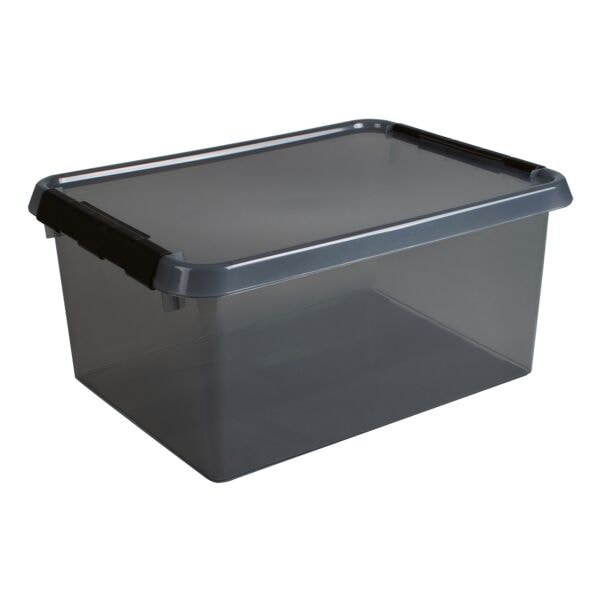 sunware 6er-Pack Aufbewahrungsbox »the comfort-line« 15 L grau, 30x18x40 cm