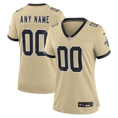 New Orleans Saints Nike Game Ausweichtrikot - Personalisiert - Damen Image