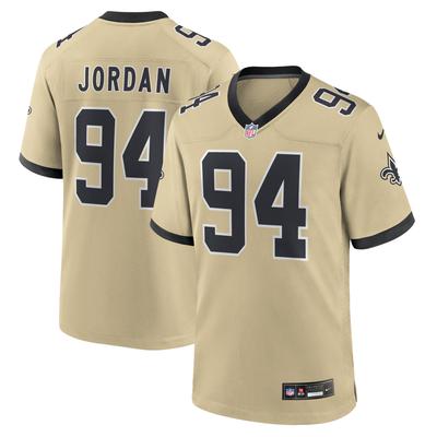 New Orleans Saints Nike Game Ausweichtrikot - Gold - Cameron Jordan - Herren Image