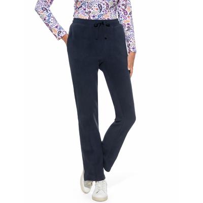 Walbusch Damen Freizeit-Hose Thermo-Fleece Blau Image