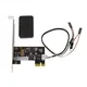 T88C PCI-E Telecomando per PC desktop Interruttore di riavvio wireless da 20 M Accensione/spegnimento Interruttore desktop per computer wireless