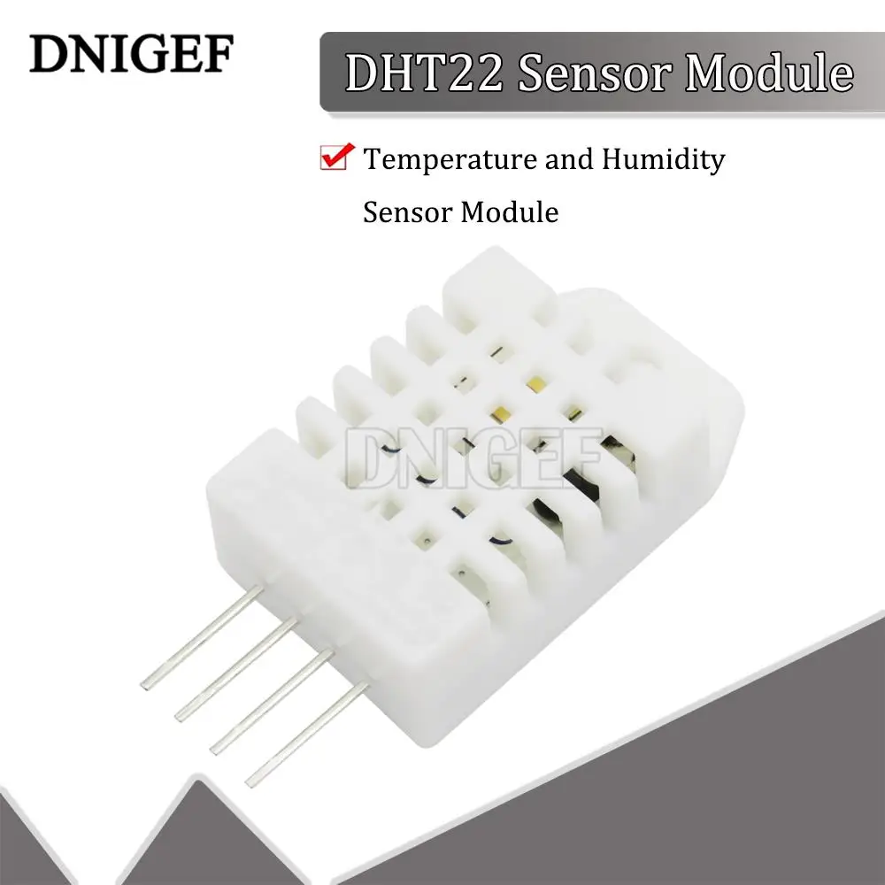 DNIGEF 1 PCS DHT22 Sensormodul DHT-22 Digitaler Temperatur- und Feuchtigkeitstemperatursensor Diy Kit Image