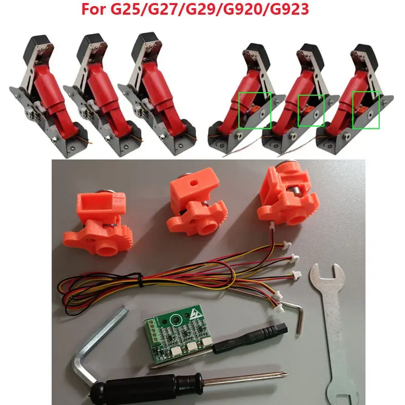 Hall Sensor SIM Racing Für Logitech G923 G920 G29 G27 G25 Drei Pedal Änderung Zubehör Racing Auto Spiele Image