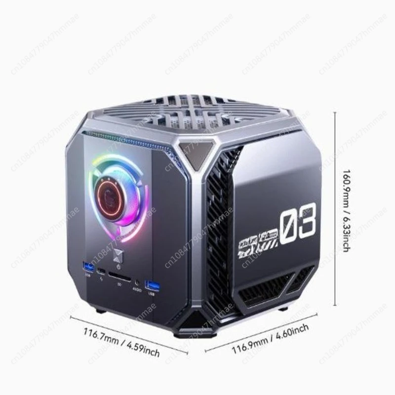 Für i9-12900H Schwarz Goku Myth Computer Konsole RTX4060 Spielkonsole Computer Mini Konsole Image