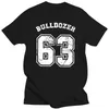 2025 Bulldozer 63 Mucke Fun Kul Pt-Shirt für Männer Neue Kurzarm Baumwolle Casual Männer Mode Slim Fit Cu sommer Herren Hemd