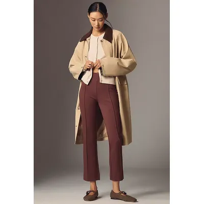 The Penny Kick-Flare Pull-On Trousers by Maeve