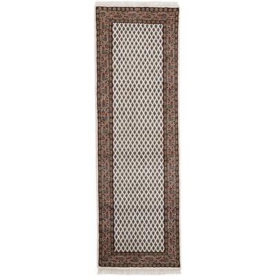 Orientteppich WOVEN ARTS "Mir, auch als Läufer", beige (creme), B:80cm H:15mm L:300cm, Wolle, Teppiche, handgeknüpft, Wohnzimmer, reine Wolle Image