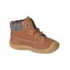 Lauflernschuh PEPINO "Pepino Halbschuhe Leder/Textil", Kinder, Gr. 23, gelb (curry), Leder, Textil, casual, Schuhe