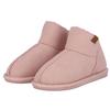 Hausschuh APOLLO "KINDER BOOTS", Kinder, Gr. 33/34, pink, Obermaterial: 100% Polyester, unifarben, casual, Schuhe, mit Ziernähten