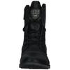 Schnürstiefelette MUSTANG SHOES "Mustang Shoes Stiefelette Lederimitat", Damen, Gr. 39, schwarz, Lederimitat, casual, Schuhe