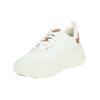 Sneaker GEOX "Geox Sneaker Lederimitat/Textil", Damen, Gr. 41, weiß, Lederimitat, Textil, casual, Schuhe