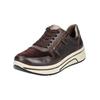 Sneaker ARA "Ara Sneaker Glattleder", Damen, Gr. 40, marone, Glattleder, casual, Schuhe