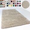 Hochflor-Teppich ESPRIT "Relaxx ESP-4150", beige (beige, sand), H:25mm Ø:120cm, Kunstfaser, Teppiche, Wohnzimmer, sehr große Farbauswahl, weicher dichter Hochflor