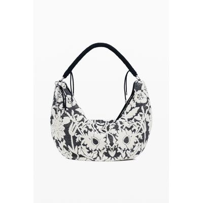 Large floral bucket bag