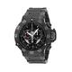 Invicta Subaqua Men's Quartz Watch with Black Dial Chronograph display on Black Stainless Steel Bracelet 4695