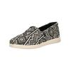 Slipper TOMS "TOMS Slipper Textil", Damen, Gr. 37,5, schwarz (schwarz, weiß), Textil, casual, Schuhe