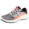 Laufschuh SALOMON "ALPHAGLIDE GORE-TEX", Gr. 43, castlerock, lunar rock, cherry tomato, Synthetik, Textil, sportlich, Schuhe, wasserdicht