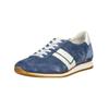 Sneaker PAUL GREEN "Paul Green Sneaker Leder", Damen, Gr. 37,5, blau (blau, beige), Leder, casual, Schuhe