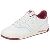Sneaker NEW BALANCE "BB80", Gr. 37,5, weiß, sea salt, rot, Leder, Textil, mehrfarbig, sportlich, Schuhe, von dem New Balance 550 inspiriert