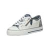 Sneaker MUSTANG SHOES "Mustang Shoes Sneaker Lederimitat/Textil", Damen, Gr. 40, weiß, Lederimitat, Textil, casual, Schuhe