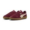 Sneaker PUMA "PALERMO", Gr. 41, ruby shimmer, alpine snow, Leder, unifarben, sportlich, Schuhe