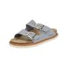 Hausschuh ROHDE "Rohde Hausschuhe Veloursleder", Damen, Gr. 38, grau, Veloursleder, casual, Schuhe