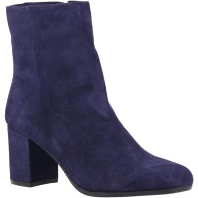 Hush Puppies Octavia Damen Wildleder Navy Stiefeletten mit Absatz Image