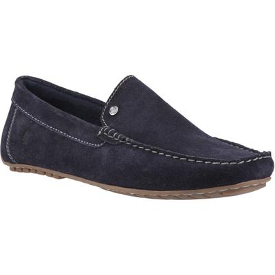 Hush Puppies Ralph Suede Herren Lederslipper In Marineblau Image