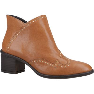 Hush Puppies Waverly Damen Stiefel aus Leder in Tan Image