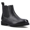 Hush Puppies Gwyneth Damen Chelsea Stiefel aus schwarzem Leder