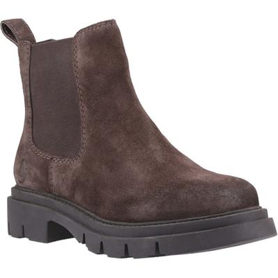 Hush Puppies Raya 2 Chelsea Boot Damen Chelsea Stiefel Aus Braunem Leder Image