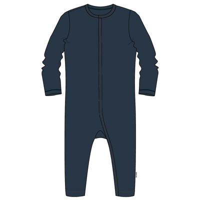 Mikk-Line - Kid's Wool/Bamboo L/S Suit - Overall Gr 74 blau Image