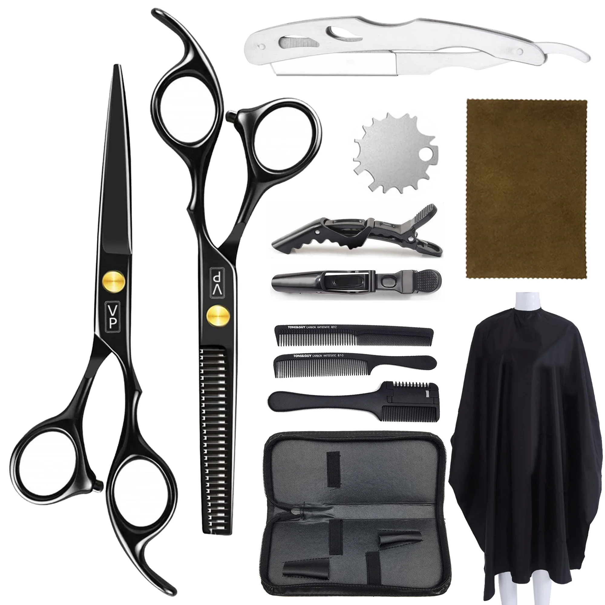 6,0 "Haarschere Professionelle Friseurscheren Set Friseurschere Effilierschere Haarschneidewerkzeug Friseurschere Image