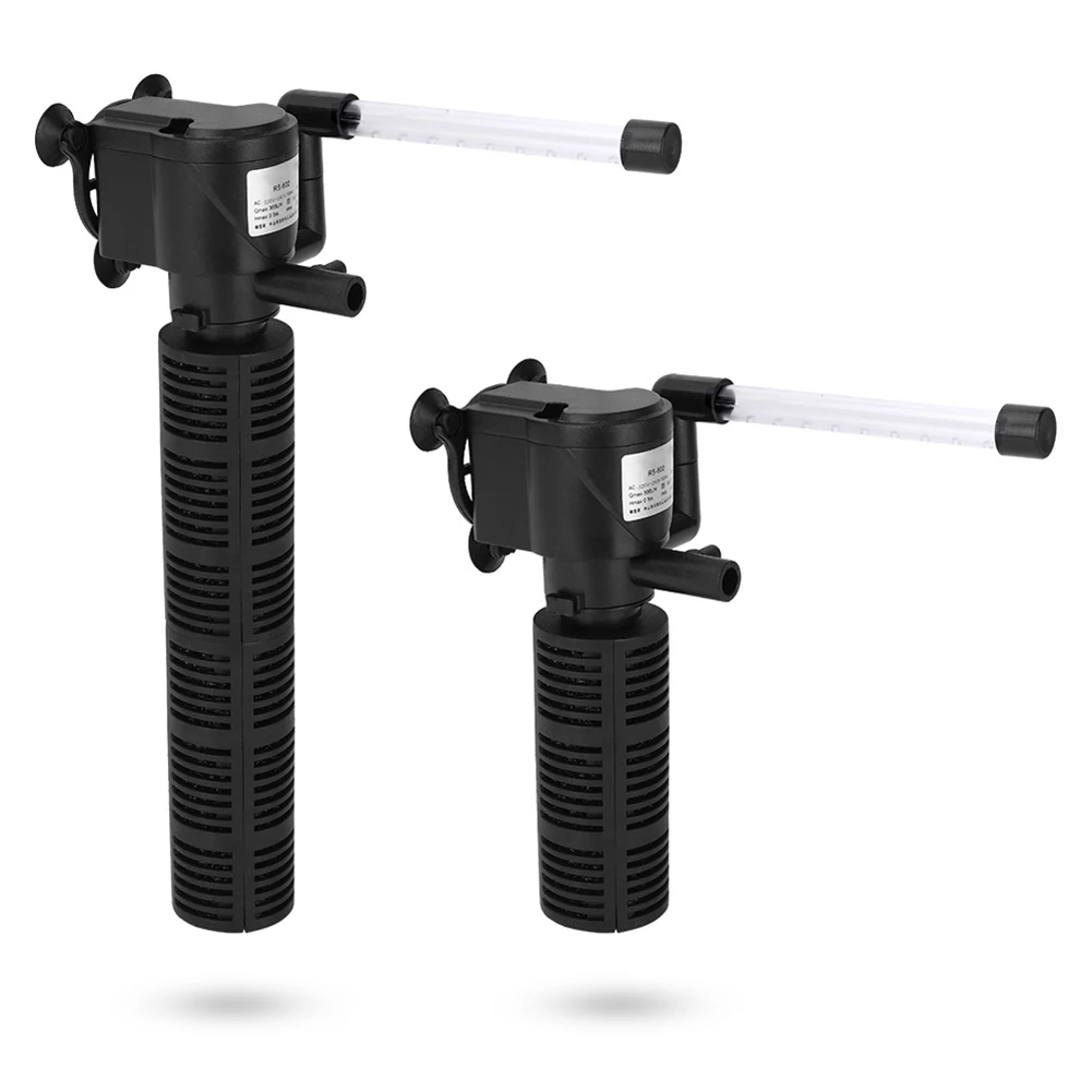 3 in 1 Mini Aquarium Filter Silent Aquarium Wasser auf bereiter wasserdichte Aquarium Luftpumpe Tauch wasser auf bereiter für Aquarium