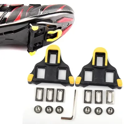 Rennrad Pedal Stollen SPD SL Fahrrad Pedale Platte Clip Selbstsichernde Float Pedal Stollen Radfahren Schuhe MTB Fahrrad Zubehör