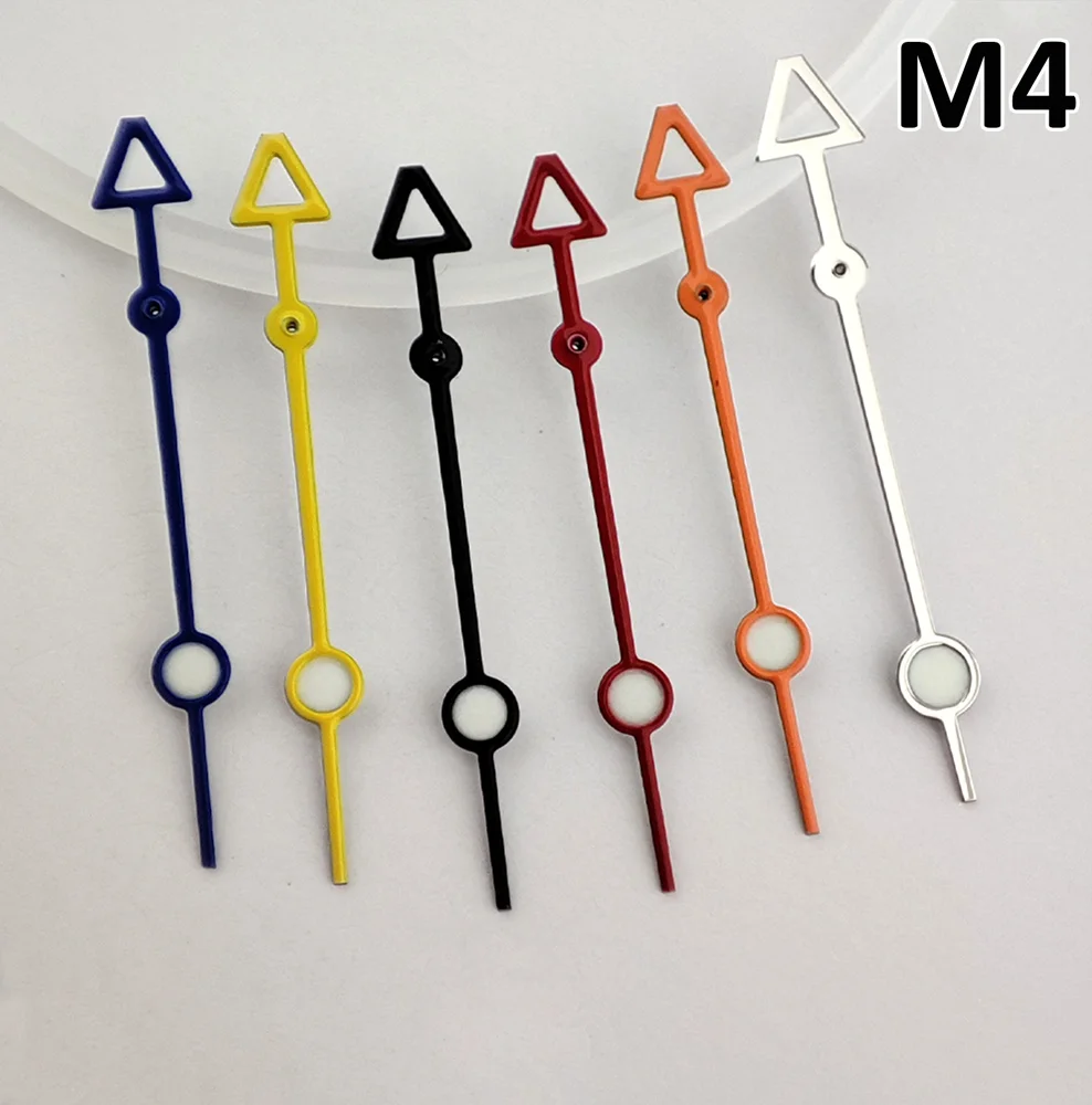 NH35 Zeiger Uhrzeiger NH36 Zeiger Kreative Zeiger Grün und Blau Leuchtzeiger Uhrenzubehör Passend für NH35/NH36/34/39 Uhrwerk Image