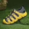 Gelb Mode Frauen Marke Sandalen Outdoor Casual Sommer Sandalen Frauen Strand Sandalen Qualität Kuh Leder Walking Wanderschuhe
